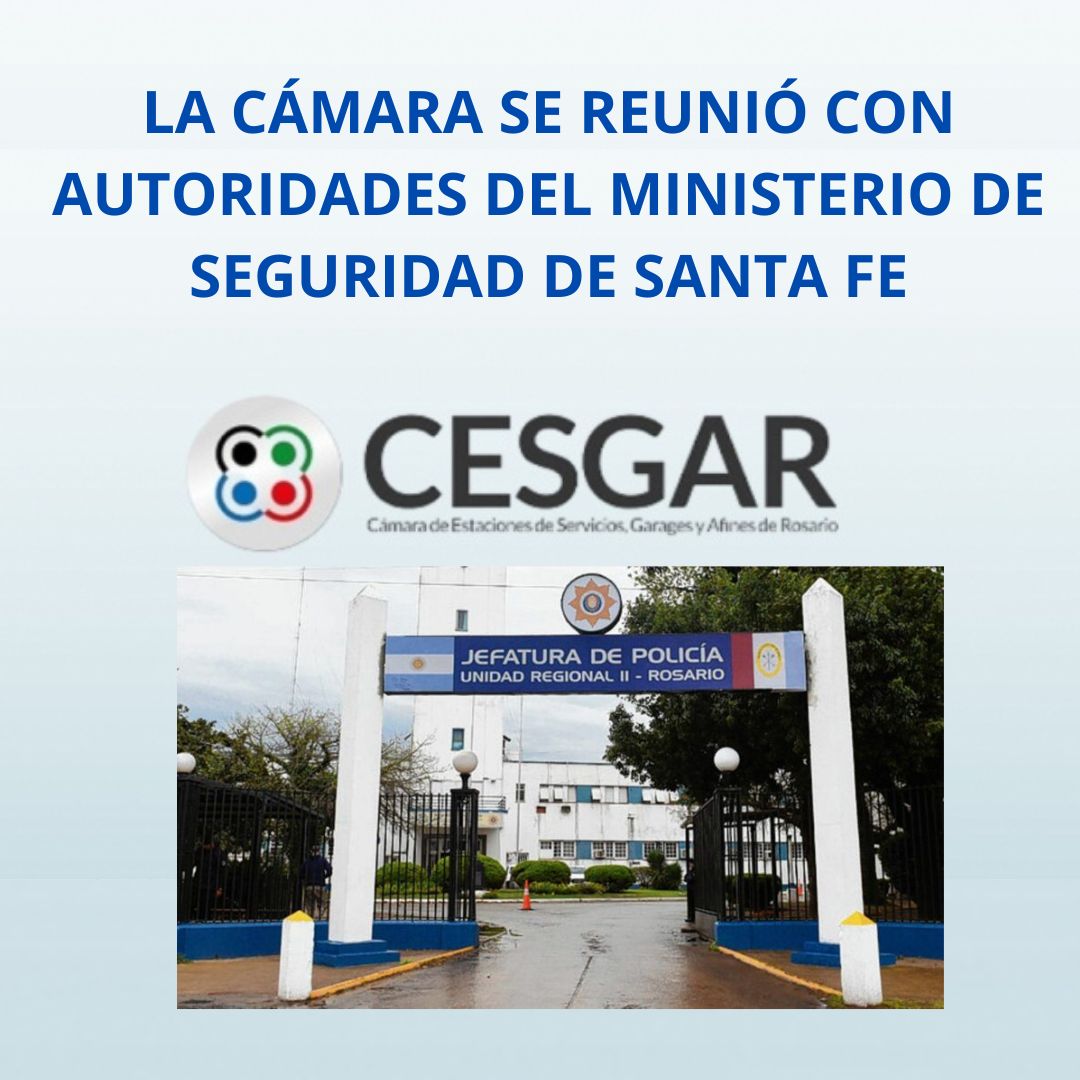 Diálogo institucional entre CESGAR y Seguridad Provincial por abastecimiento policial