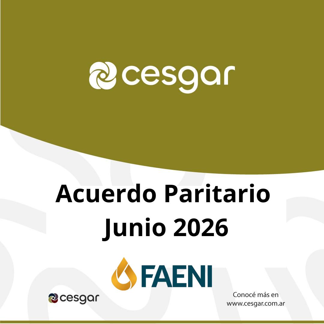 Nueva Escala Salarial Junio 2026