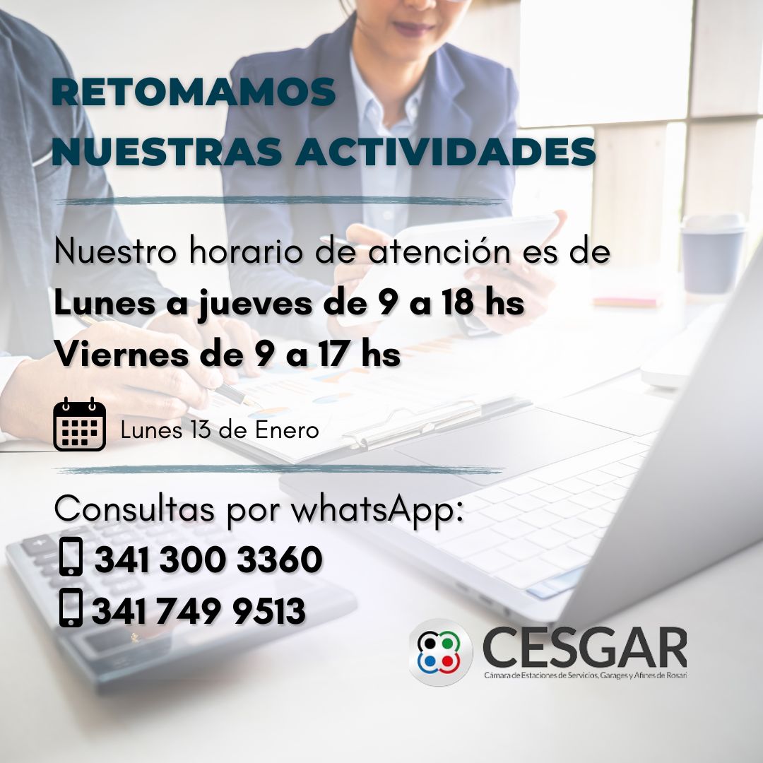 Información importante | Retomamos nuestra Actividad